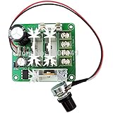 Greartisan 6V-90V 15A PLC DC Motor Speed Controller PWM Variable Speed Regulator Governor Switch CCMHCN with Speed Control Kn