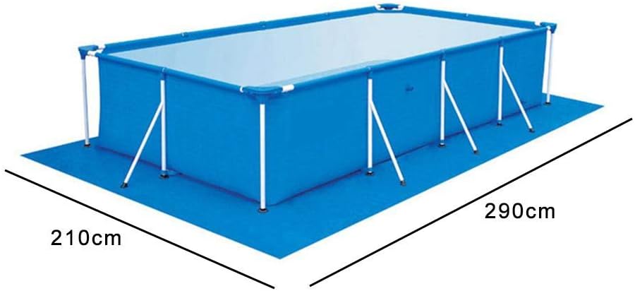 Earthily Square Pool Ground Cloth Inflatable Swimming Pool Mat Rectangular Pool Floor Protector Pads Above Ground Pools Easy to Clean Mat Suitable for Swimming Pool gorgeously First-Rate Biological