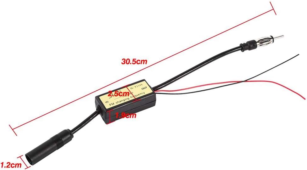 Car FM Frequency Converter Antenna Radio Expander FM Band Converter