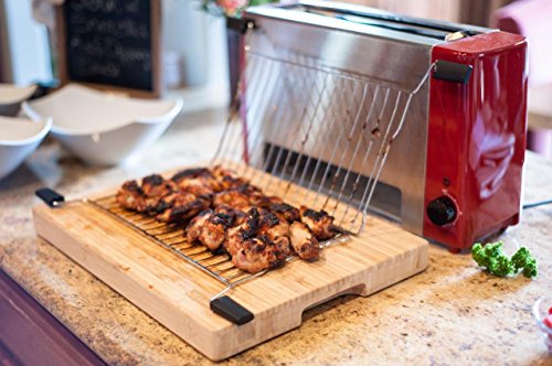 Ronco RG1003RDGEN Ready Grill, Red