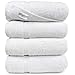 SALBAKOS - Premium 4 Piece Bath Towel Set, Made with 100% Turkish Cotton, Quick Drying, Highly Absorbent & Comfy Towels for Spa & Hotel | 27