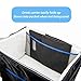Ultimate Insulated Food Delivery Bag with Drink Carrier + [Free Ice Pack] -Thick Insulation for hot or Cold Foods | 23