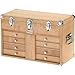 Grizzly H7720 20-Inch Maple 6 Drawer Chest