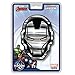 Iron Man Helmet Mask Avengers Assemble Marvel Comics Auto Car Truck SUV Vehicle Garage Home Office School 3D Chrome Emblem Decal - Chroma Emblemz