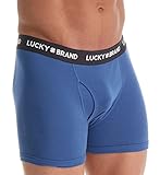 Lucky Cotton 1X1 Rib Boxer Briefs - 3 Pack (161PB01)
