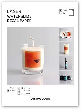 best color laser printer for waterslide decals