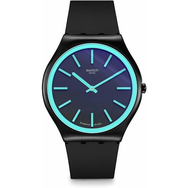 Amazon.com: Swatch Skin Irony 42 Unisex Watch Casual Polymer 