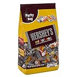 HERSHEY'S Valentines Chocolate Assorted Miniatures, Krackel, Mr. Goodbar & Hershey's Special Dark Chocolate, Party Bag, 40oz.