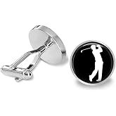 Golf Cufflinks Golfer Cuff Links