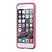 LUVVITT [ClearView] Hybrid Scratch Resistant Back Cover with Shock Absorbing Bumper designed for Apple iPhone 6/6s (4.7) - Neon Pink