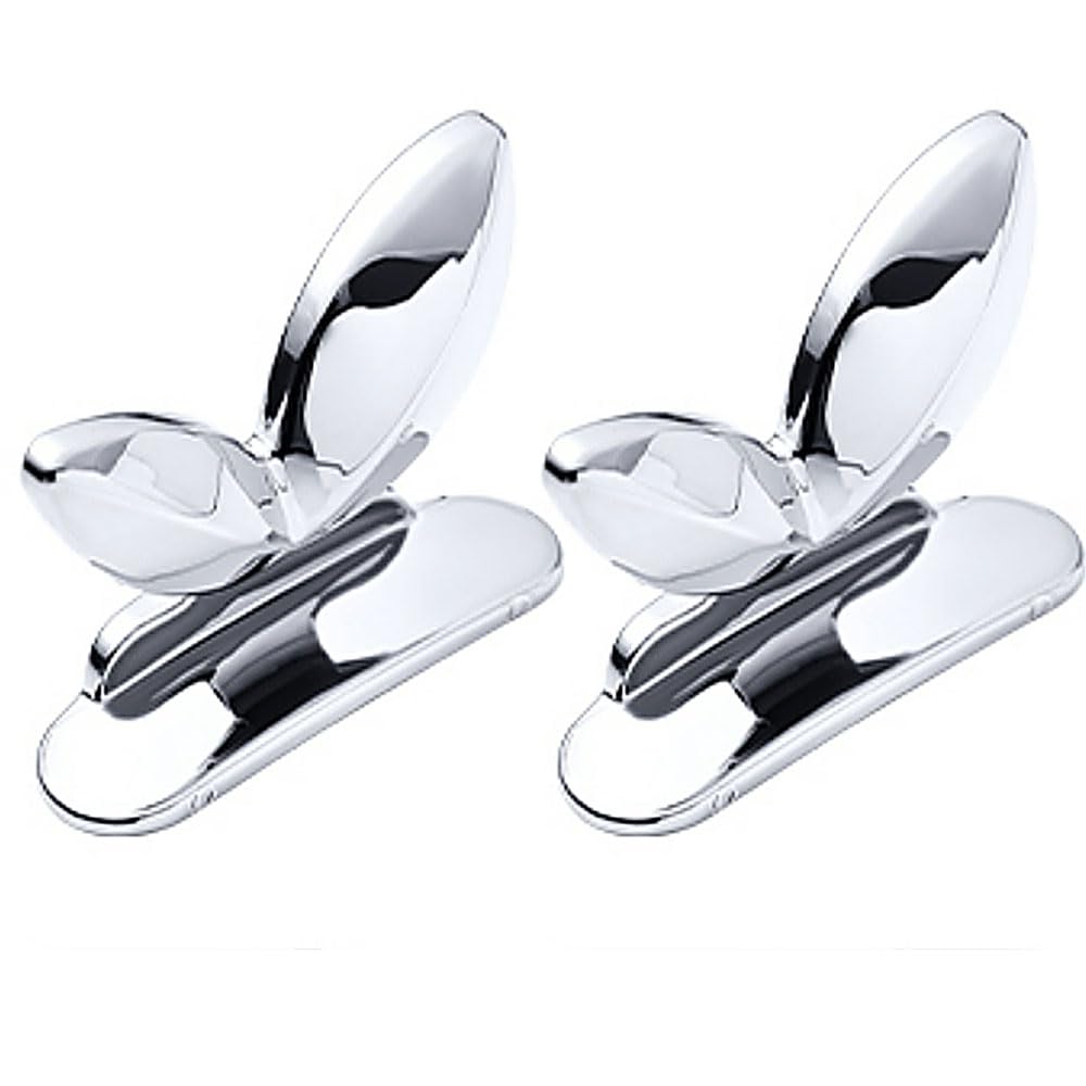 2 Pcs Toilet Seat Lifter Toilet Seat Lifter Handle Toilet Lid Lifter Toilet Cover Lifter Toilet Lid Handdle Avoid Touching for Various Bathroom Accessories Silvery