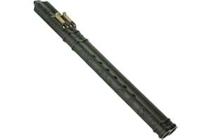GENERIC BaFlute Native American Style Drone Flute Key of A 432hz, Double Chamber Drone Flute, 3D Printed, Black