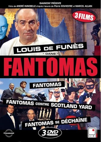 Amazon Com Fantomas Coffret 3dvd De Funes French Only Louis De Funes Jean Marais Mylene Demongeot Andre Hunebelle Movies Tv
