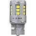 SYLVANIA - 7443 T20 LED White Mini Bulb - Bright LED Bulb, Ideal for Daytime Running Lights (DRL) and Back-Up/Reverse Lights (Contains 2 Bulbs)