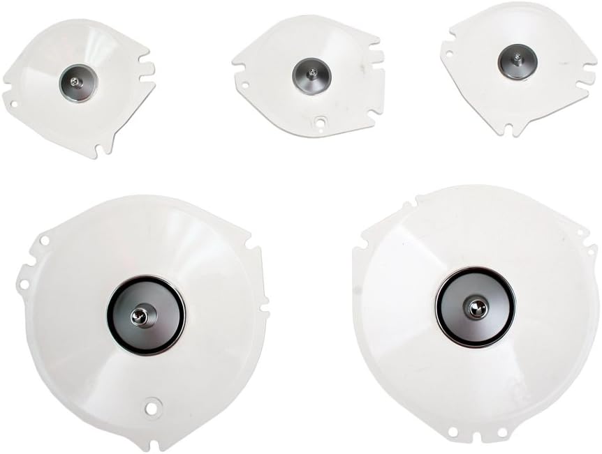 MUSTANG DASH BEZEL LENS KIT W/ TACH 1967-1968