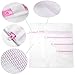 YAWALL Mesh Laundry Bags Set of 5 Delicates Laundry Wash Bag for Bra Lingerie Protection, Underwear, Ultra Premium Quality Travel Laundry Bag, Washing Drying Bag