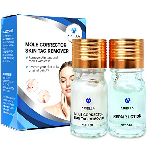 Ariella Skin Tag Remover & Mole Remover - Natural Skin Tag Cream and Repair Lotion Set