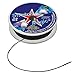 Stretch Magic Jewelry Making and Beading Cord| 3 Clear (0.5mm, 0.7mm, 1mm) and 1 Black (1 mm) Stretchy Thread Set| Strong and Flexible To Use with Bracelet, Necklace, Choker, Beads