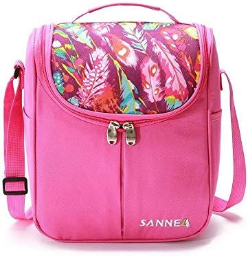 LALLing Lunch Picnic Bag Food Pack Bento Bags Aluminum Film Portable Waterproof Insulated Food Storage For Women Bag