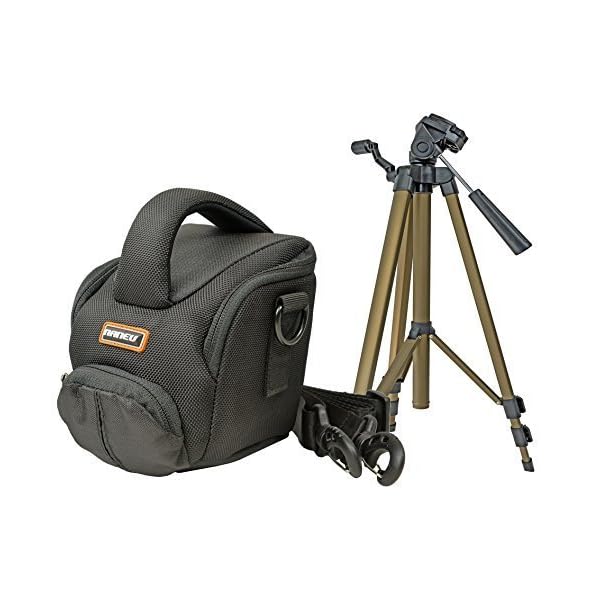 Foto Tasche Kamera Bag NANEU C3 Tasche im Set mit Reise Stativ