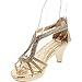 Delicacy Angel 36 Women Dress Sandal Rhinestone Low Heel Pumps