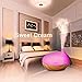 BESTEK Aromatherapy Diffuser, 300ml Wood Look Essential Oil Diffuser Lasts 8 Hours with Waterless Auto Shut-Off, Cool Mist, 7 lED Night Light