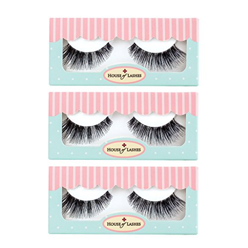 House of Lashes | Tigress Combo 3 Pack | Premium Quality False Eyelashes for a Great Value| Cruelty Free | Eco Friendly