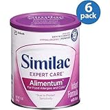 Similac Expert Care Alimentum Hypoallergenic Infant Formula, Powder, With Iron, 1-Pound (454 g) (Pack of 6) Gift, Baby, NewBorn, Child