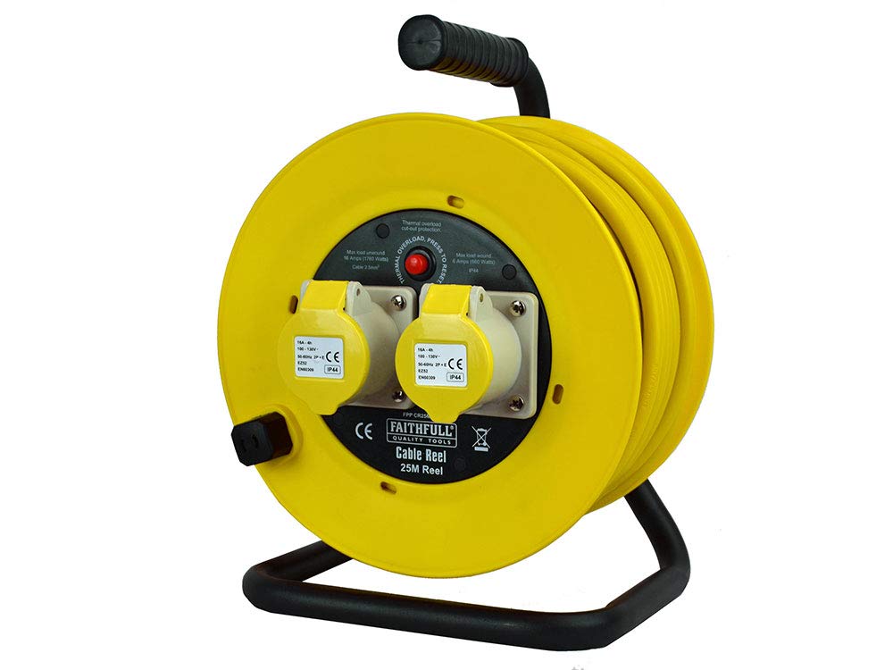 Faithful Cable Reel 25M C13A 110V (2.5MM CABLE)