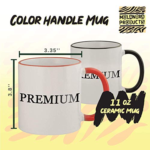 got manhole? - 11oz Ceramic Colored Rim & Handle Coffee Mug, Black - Thumbnail 2