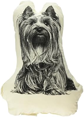 Amazon Com Areaware Fauna Pillow Yorkshire Terrier Home Kitchen