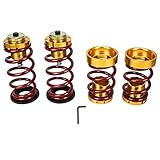 Rev9 Lowering Spring with Hi-Low Sleeve Kit, Red