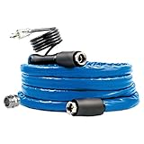 Camco 12ft TastePURE Heated Drinking Water Hose - Lead and BPA Free, Reinforced for Maximum Kink Resistance, 1/2