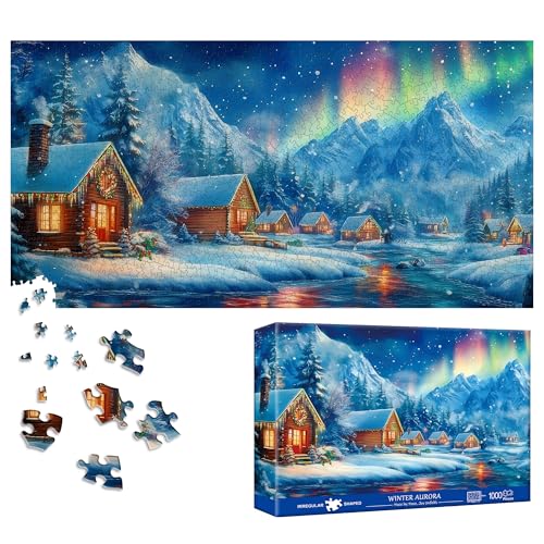 Puzzles 1000-winter Aurora