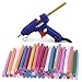 60pcs 10 Color Hot Glue Gun Sticks by Salare Hot Melt Glue Sticks Mini 7mm x 10cm For DIY Art Craft