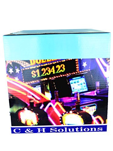 C&H Solutions Big Cage Deluxe Bingo Set, Complete Bingo Game Set, Rotary Cage With Automatic Bingo Set By