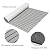 1sheet 91"x35.4"x0.24" light grey+black Marine Flooring Faux Teak EVA Foam Boat Decking Sheet