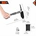 KingCamp Military Portable Folding Lightweight Shovel and Pickax, Compact Multifunctional Entrenching Tool with Nylon Carry Case for Hiking, Hunting, Fishing, Gardening, Camping, Backpacking, Emergenc