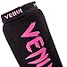 Venum Kontact Shinguards - Black/Neo Pink, One Size