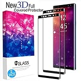 Samsung Galaxy Note 9 Screen Protector, (2-Pack) Tempered Glass Screen Protector [Force Resistant up to 11 pounds] [Full Screen Coverage] [Case Friendly] for Samsung Note 9 (Released in 2018)