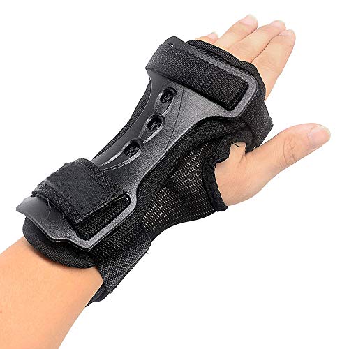 Wrist Guards Gauntlets Palms Protections Brace Wrist Supports for Snowboarding, Skating, Motocross, Street Racing, Mountain Biking, Weightlifting - Thumbnail 5