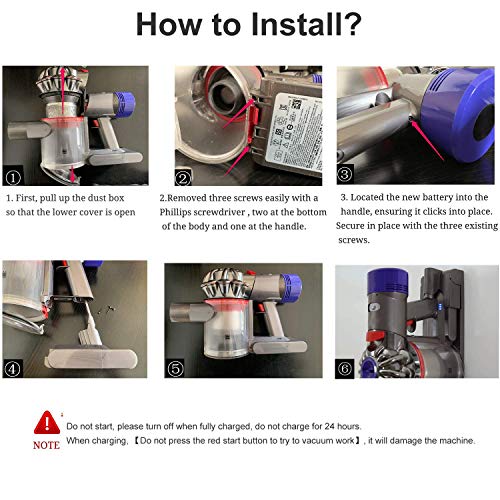 Fancy Buying 21.6V Upgraded Liion 6000mAh V8 Battery Replacement for