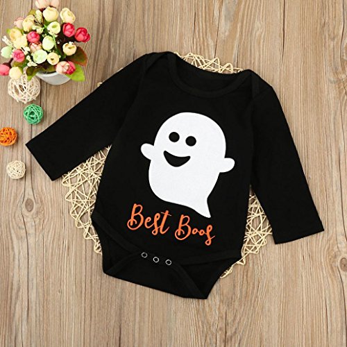 Halloween Costumes, Efaster Baby Boys Girls Letters Pattern Romper For Halloween