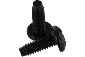NavePoint 12-24 Pan Phillips Pilot Point Screws for Rack Mount Server Shelves Cabinets 3/8 Inch, Set of 50