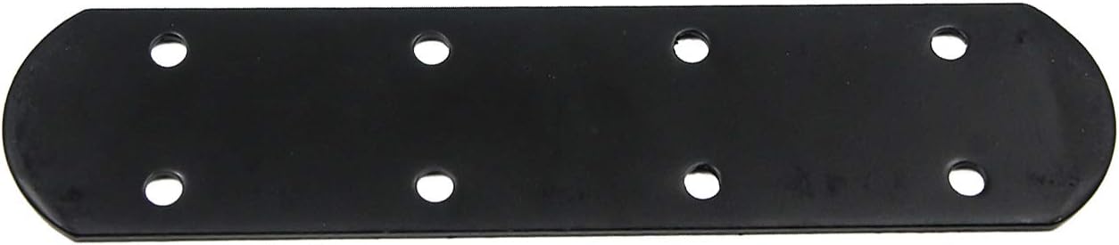 Black Pack Of 6 Lxwxt Mending Plate Karcy 7 8 Straight Braces Metal 7 3 4x7 9x1 8 Industrial Scientific Industrial Hardware