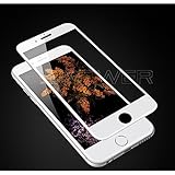 DBPOWER 9H Tempered Glass Full Screen Protectors for iPhone 6 / 6S - White