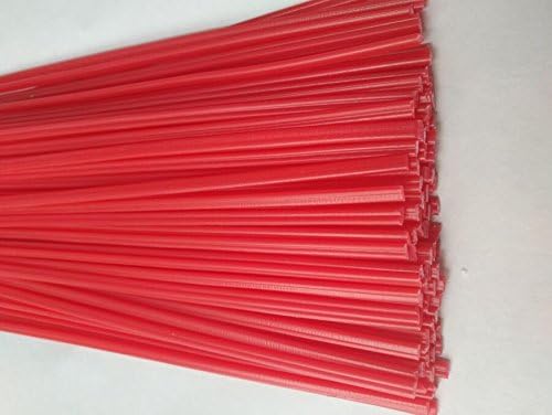 40pcs Red PP plastic welding rods PP welder rods for Car bumper car/car baffle/battery carshell/PP plastic water tank 1pc=25cm