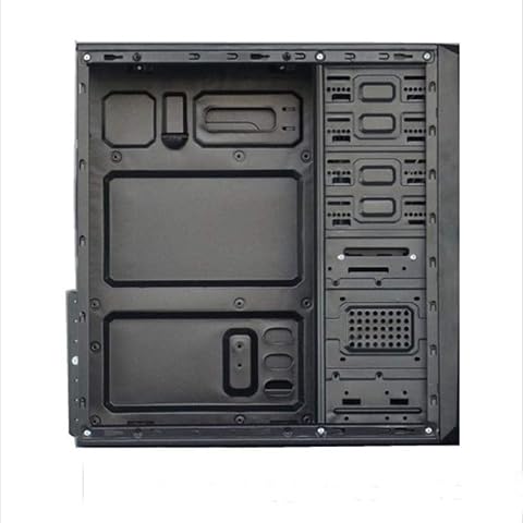 HZHI Pc Tower Case Pc Case Gaming Estuche para Computadora Estuche para Computadora De Escritorio Anfitrión De La Computadora con Pintura De Piano Negro Estuche para Juegos