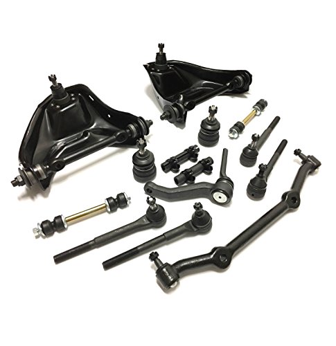 PartsW 14 Pc Suspension Kit for Chevrolet Blazer S10 GMC Jimmy S15 Sonoma Control Arms & Ball Joints