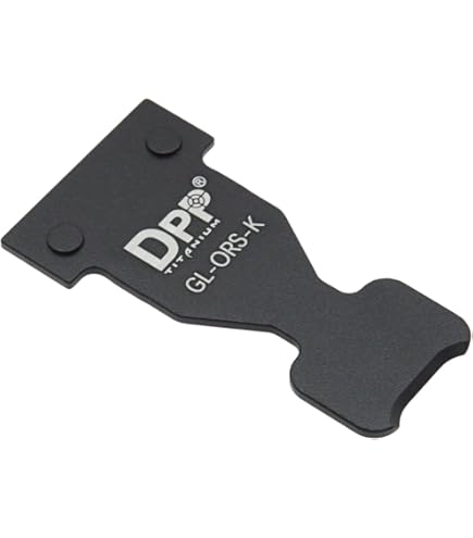 Amazon.com: DPP Titanium Optic Adapter Plate for Glock Gen 6 ORS